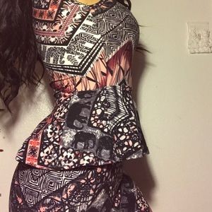Elephant patterned dress😋